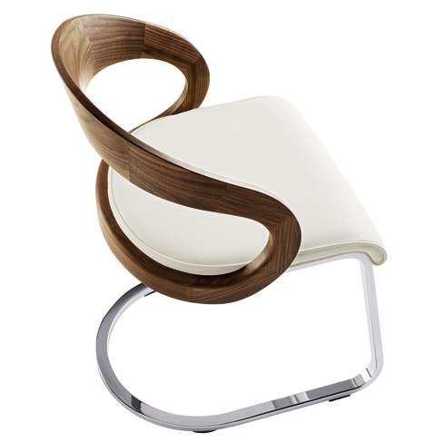 Girado Freischwinger mit Holzlehne | Stühle | Sitzmöbel | WOHNEN |