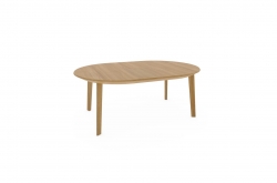 Miro Auszugtisch rund Holz, 120 + 60 cm |23